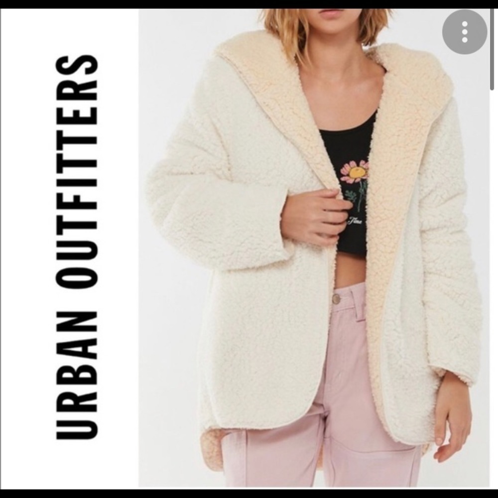 BDG Carmella Teddy jacket size M/L